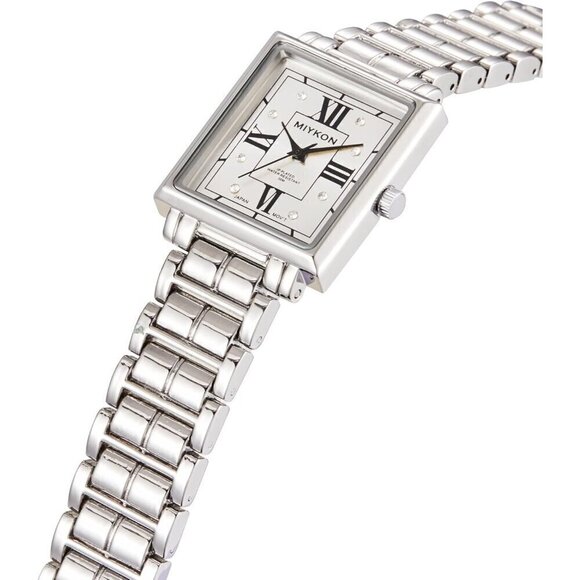 ?Women’s Sliver Chic Genuine Crystal Bracelet Watch main image 3